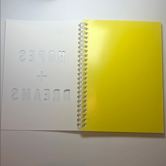 Set of 2 Pastel Pink and Blue Spiral Notebooks - Picture 4 of 13